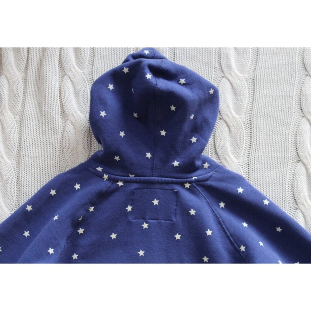 MINI BODEN Patchwork Applique Owl Stars Hoodie Sweatshirt, Size 4 - 5 - Picture 5 of 11